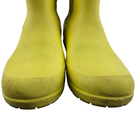 UGG Chevonne Yellow Waterproof Chelsea Rain Boots Womens 8 Dopamine - Picture 3 of 12